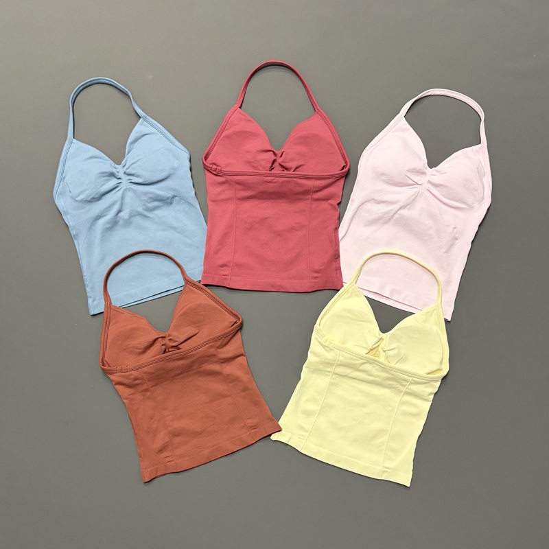 Aquatic Gym - Camiseta Deportiva sin Costuras para Mujer,