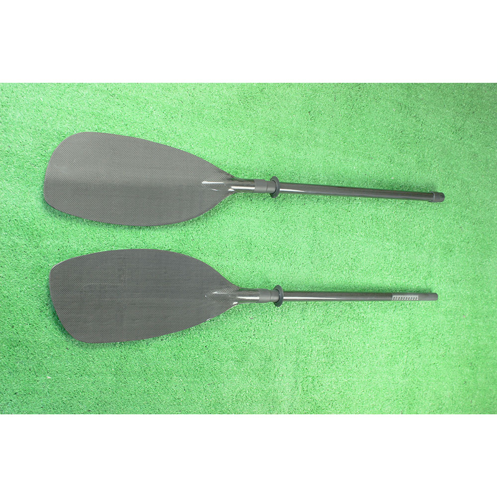 Kayak Paddle Carbon - Paleta de agua blanca de fibra