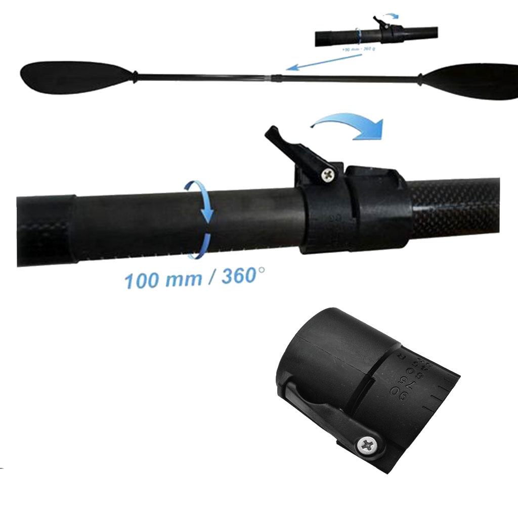 Engranaje de bloqueo de férula - Kayak Paddle Carbon reseña y precio