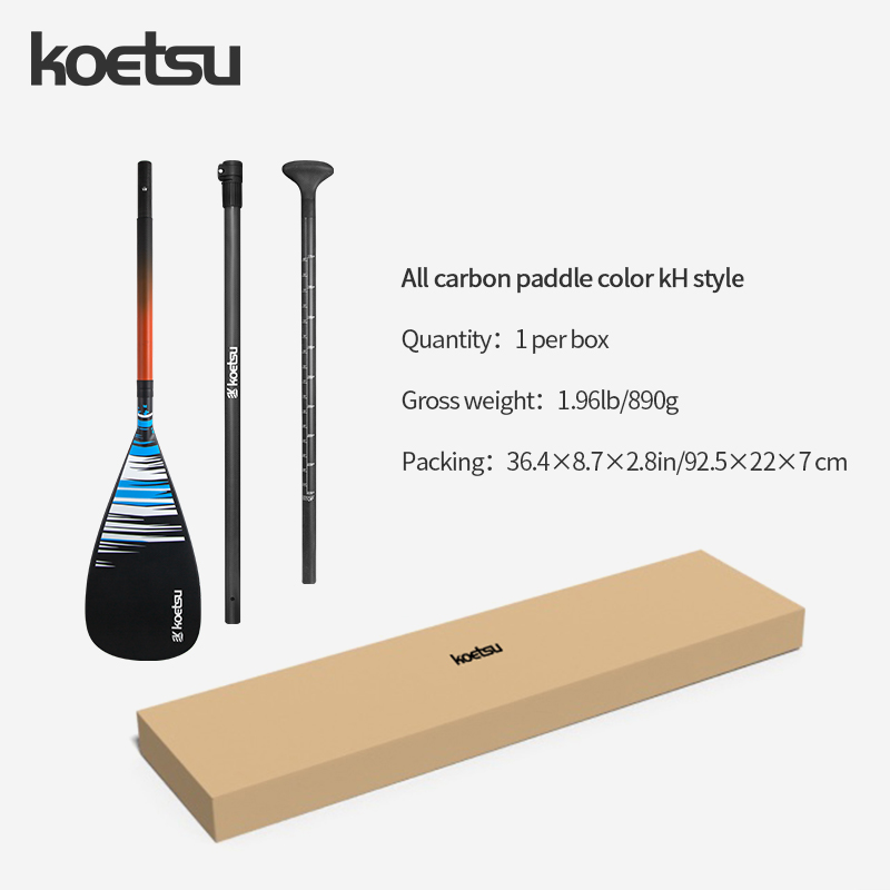 KOETSU-paleta de fibra de carb - Kayak Paddle Carbon reseña y precio