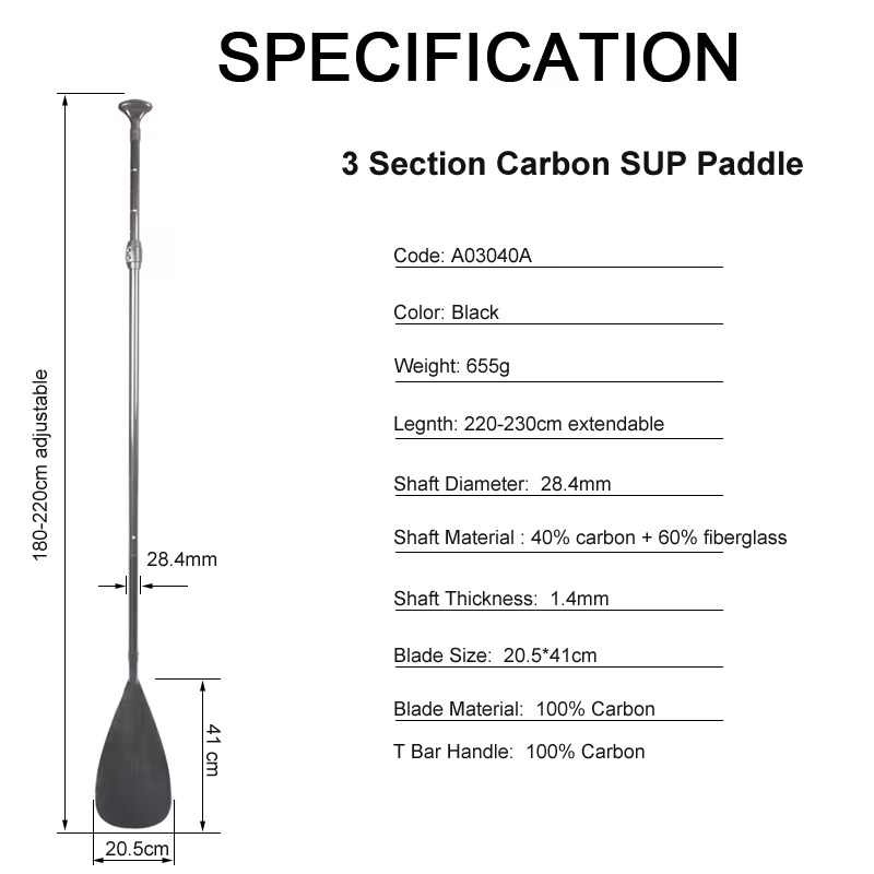Accesorio de Remo Ligero de Ca - Kayak Paddle Carbon reseña y precio