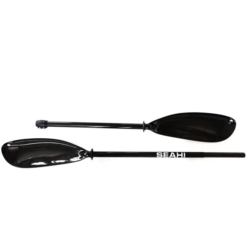 Pala de kayak de 2 secciones 1 - Kayak Paddle Carbon reseña y precio